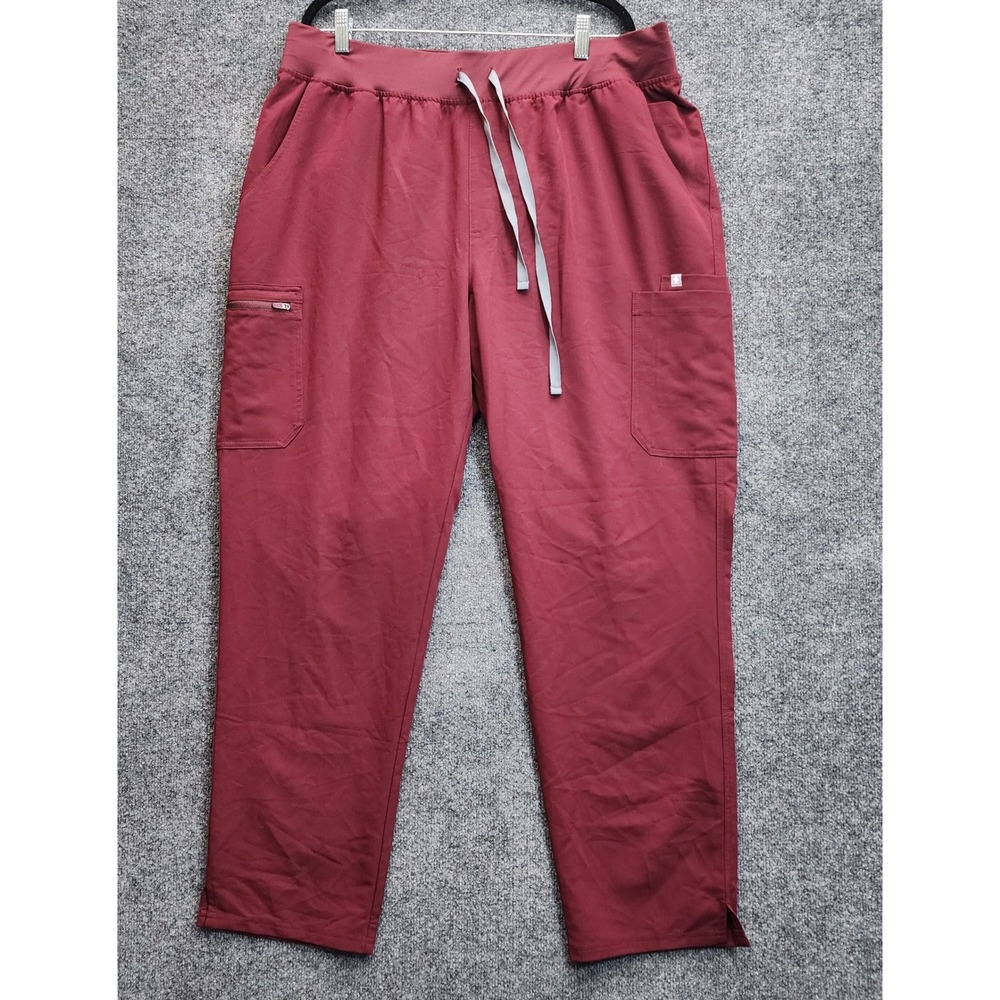 NWT FIGS Yola High Waisted‎ Yoga Waistband Women's Scrub Pants 3XLT Tall
